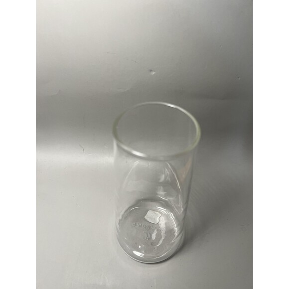 PartyLite Glass Hurricane Candle Holder Vase 2012 Clear Cylinder Modern Decor - Picture 2 of 5